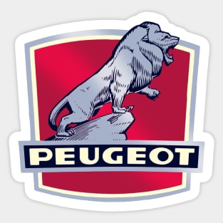 Peugeot Vintage Bicycles France Sticker